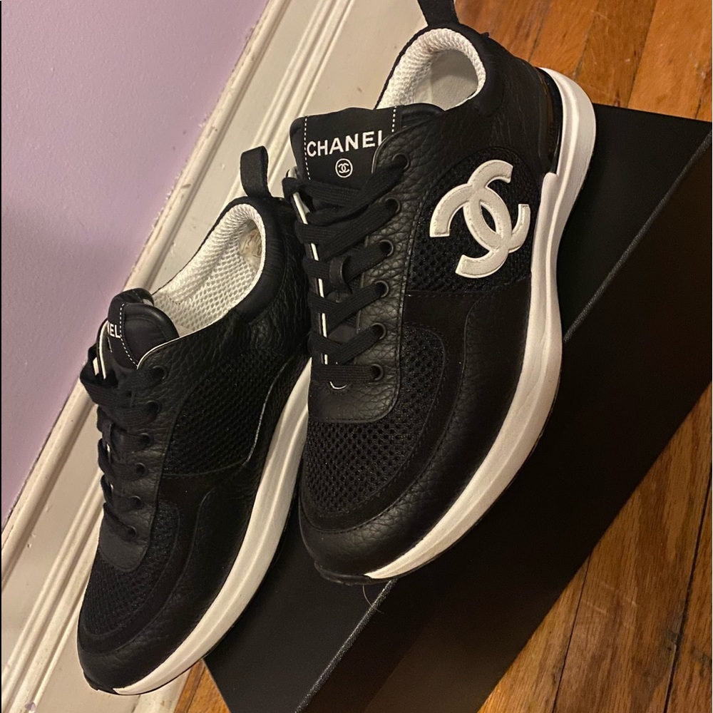 Chanel sneakers size 7.5